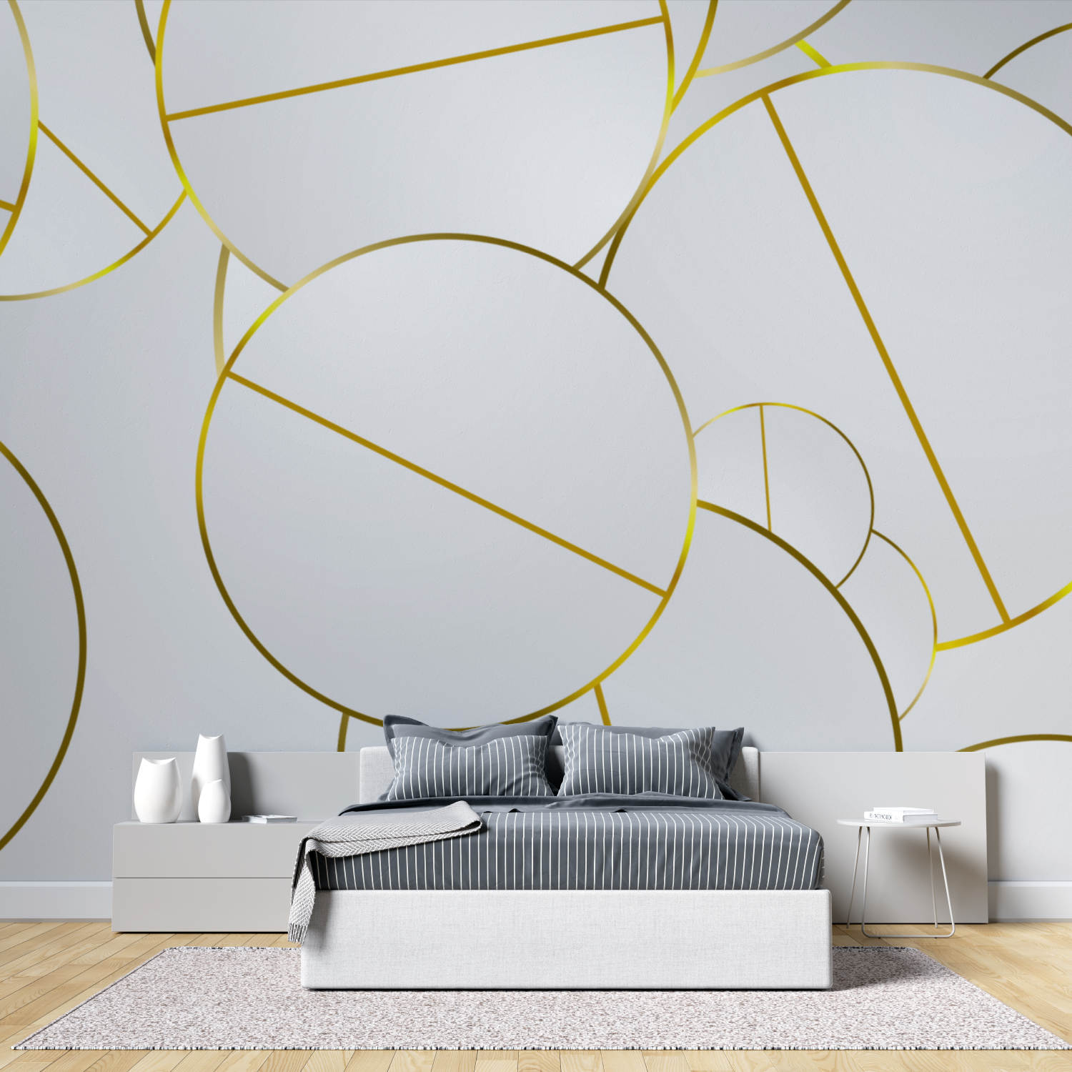 Gold Graphic Wallpaper | Murals Wallpaper