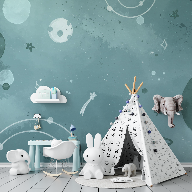 Space Bedroom Wallpaper | Murals Wallpaper