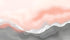 Watercolor Pink Gray Wallpaper | Murals Wallpaper