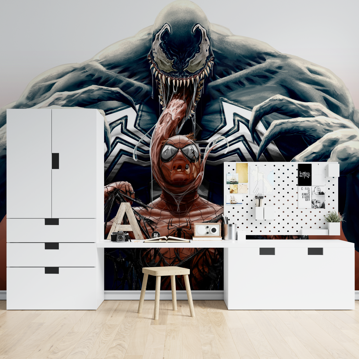 Spider-Man Large Venom Wallpaper | Murals Wallpaper