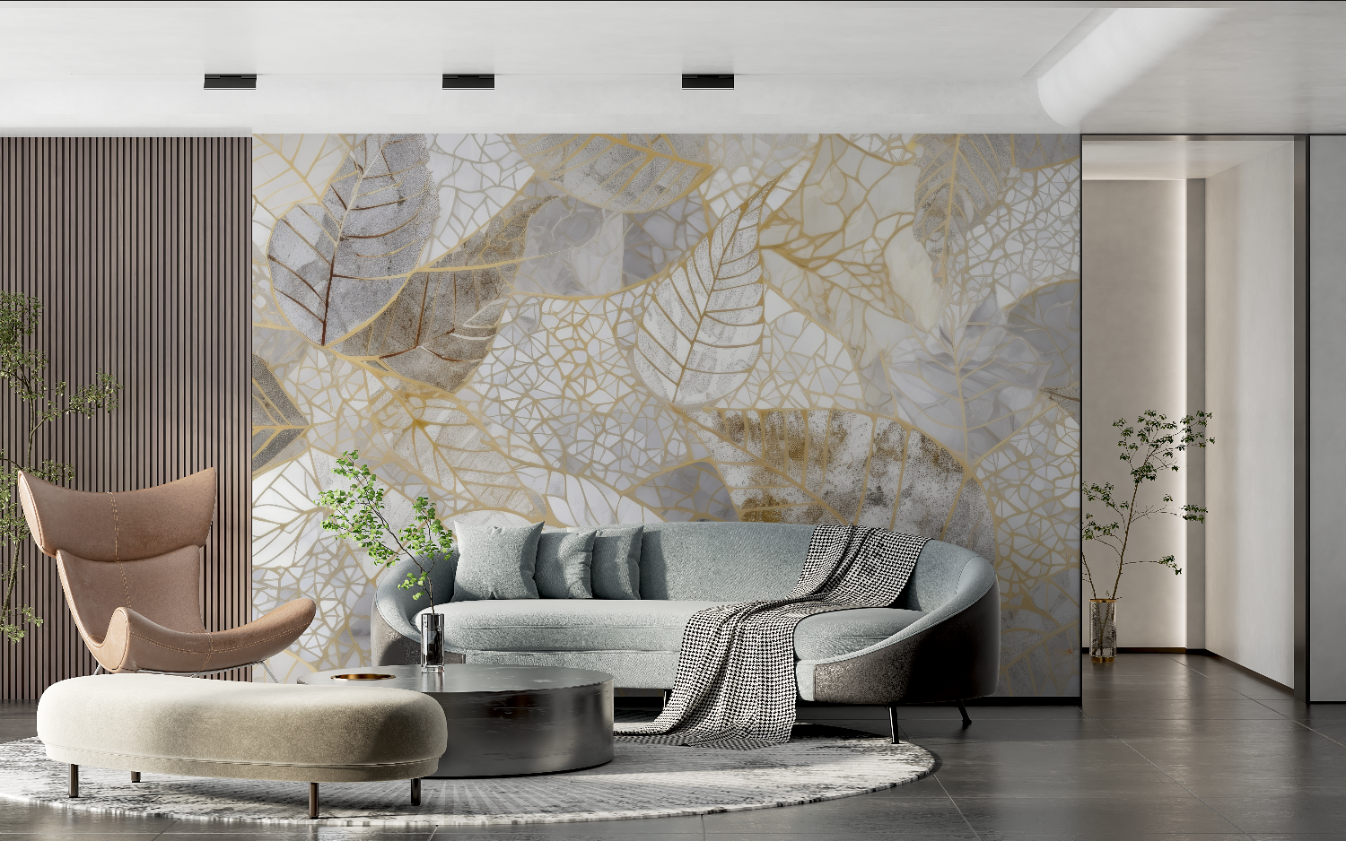Wallpaper with Gold | Murals Wallpaper