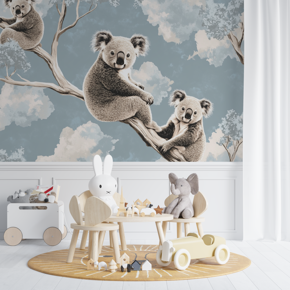 Koala Wallpaper in the Clarity of the Sky | Murals Wallpaper