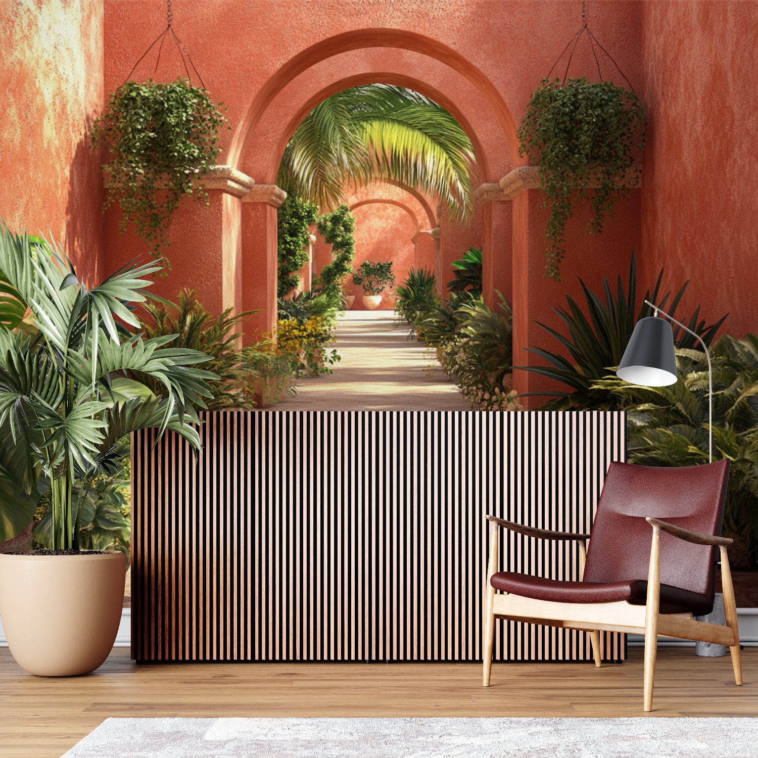 Terracotta 3D Wallpaper | Murals Wallpaper