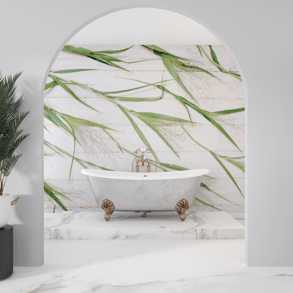 Bamboo Bathroom Wallpaper | Murals Wallpaper