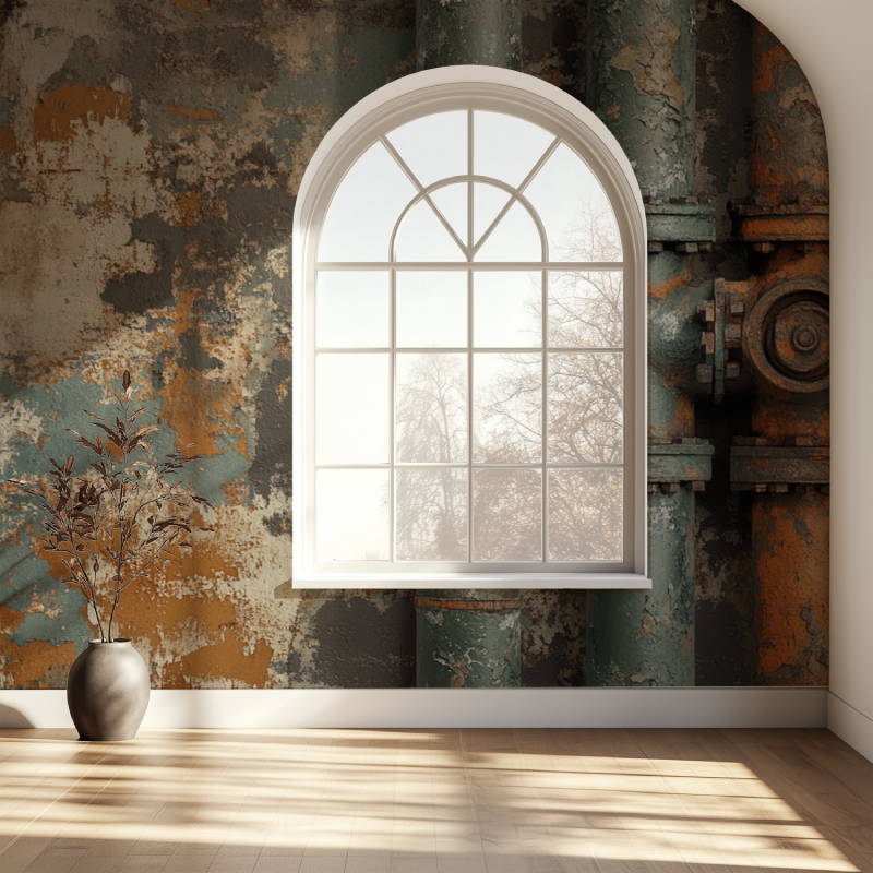 Vintage Pipe Wallpaper | Murals Wallpaper