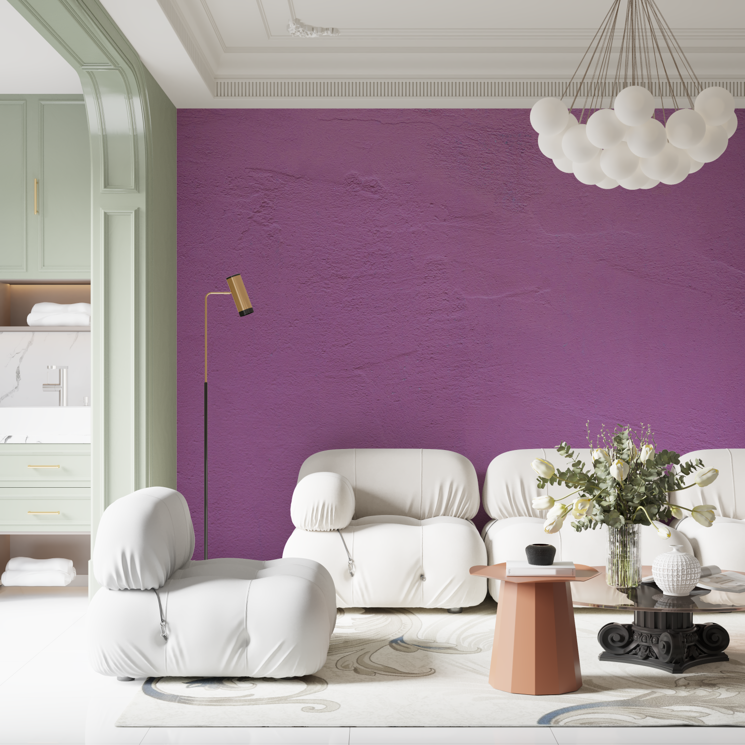 Purple Wallpaper | Murals Wallpaper