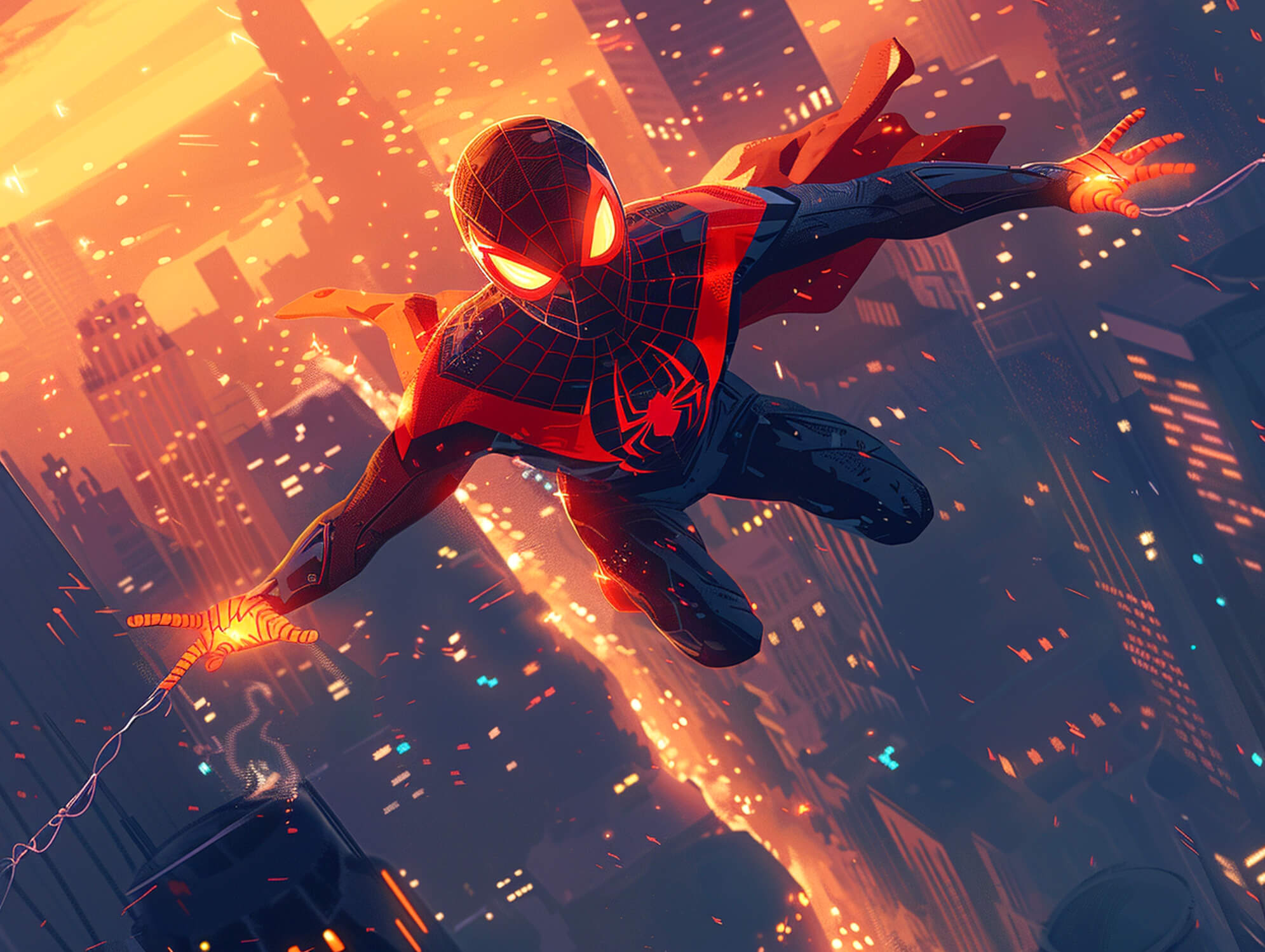 Spider-Man Animated Wallpaper | Murals Wallpaper