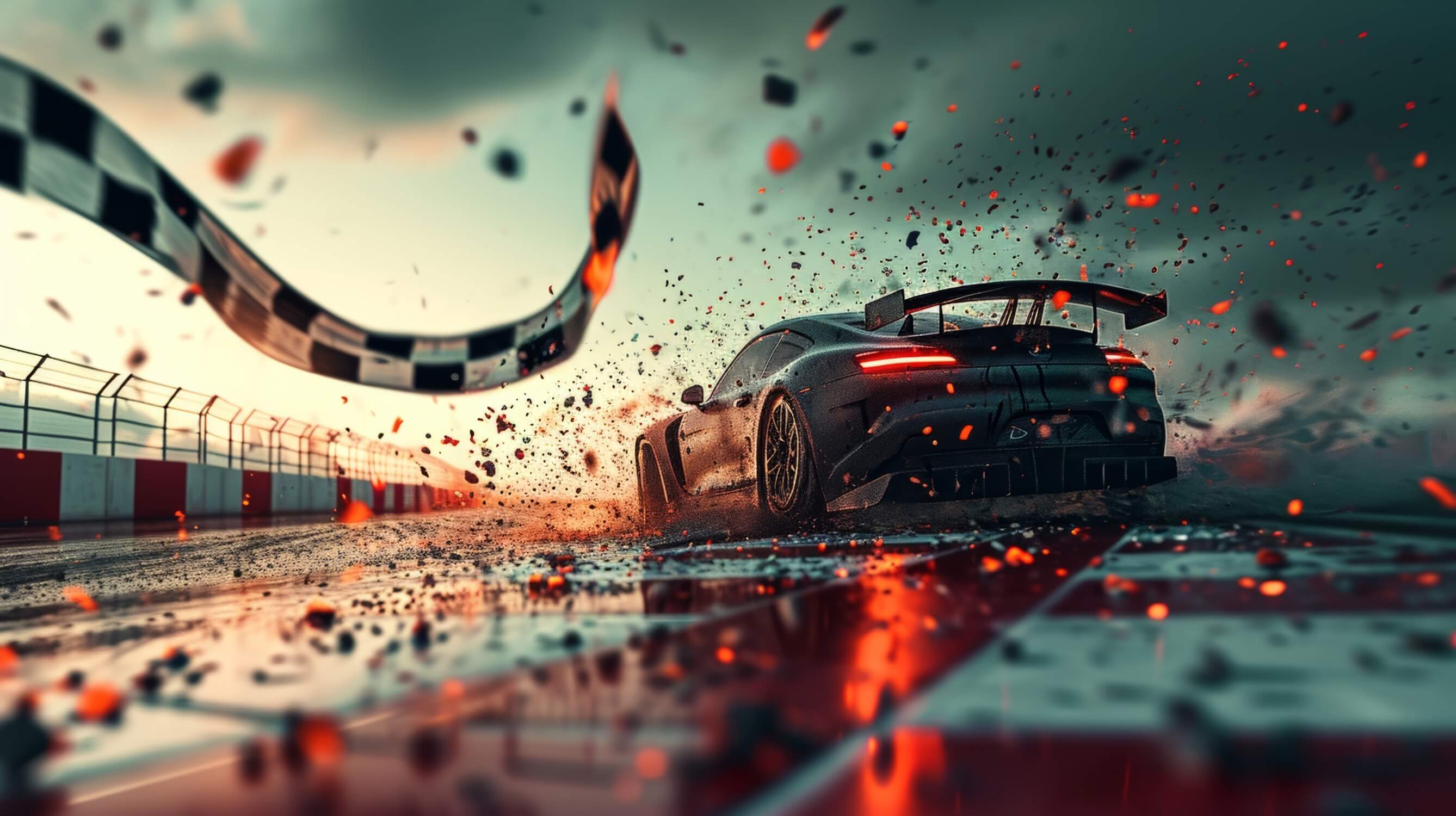 Video Game Car Wallpaper | Murals Wallpaper