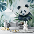 Panda Wallpaper and Tropical Vibe | Murals Wallpaper