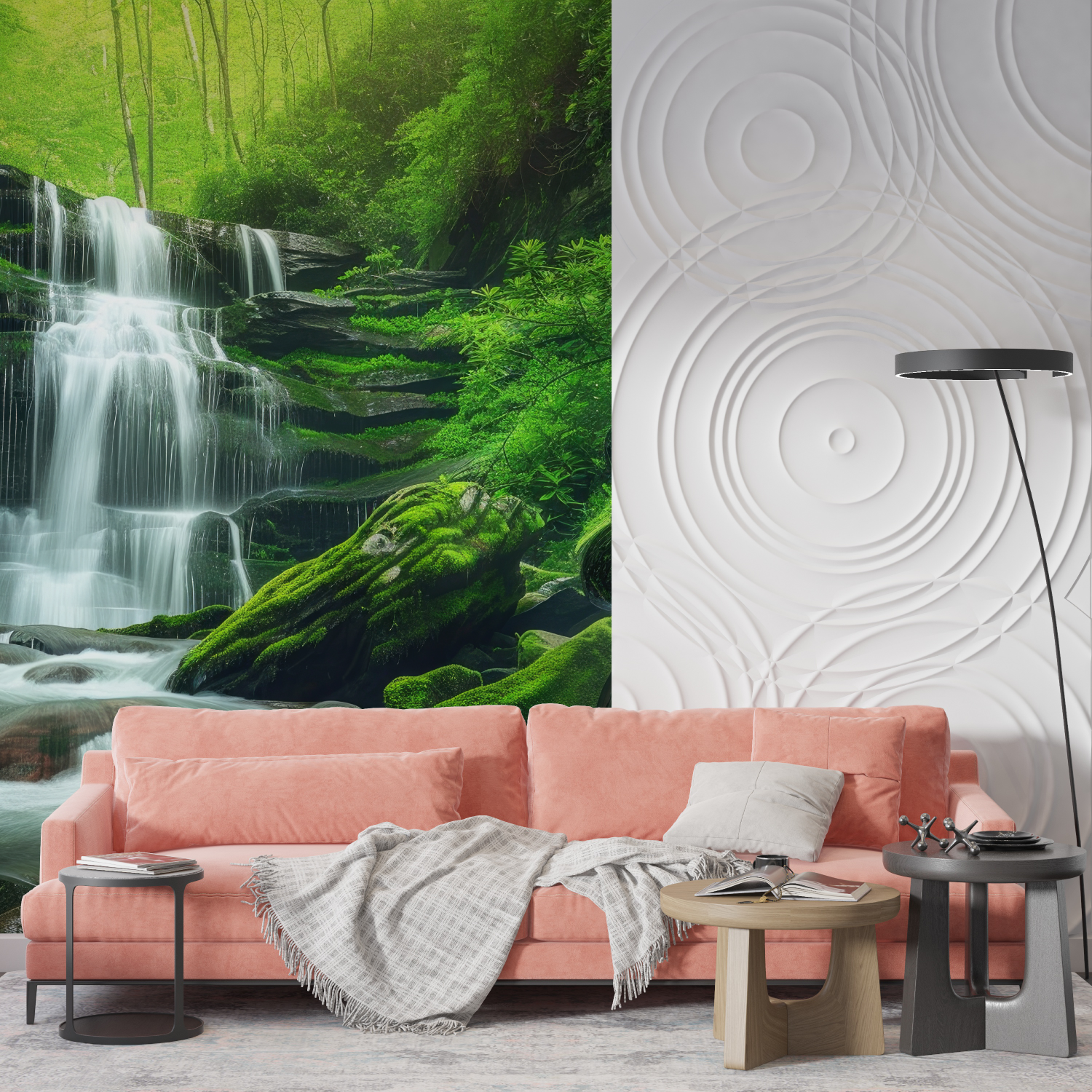 Papier Peint Cascade Relaxante - Tendenzen
