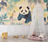 Panda and Jungle Animals Wallpaper | Murals Wallpaper