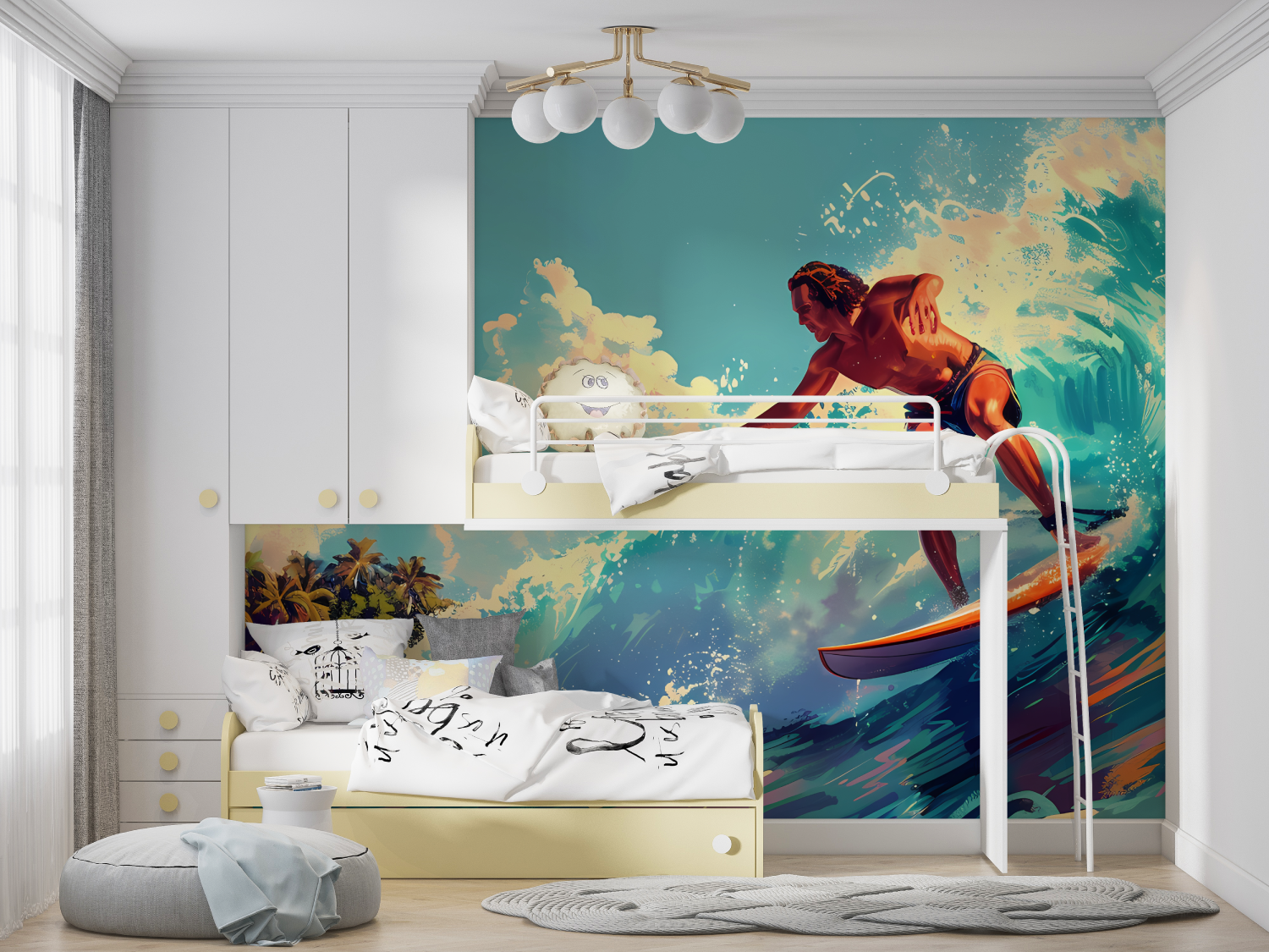 Teen Surf Adventure Wallpaper | Murals Wallpaper