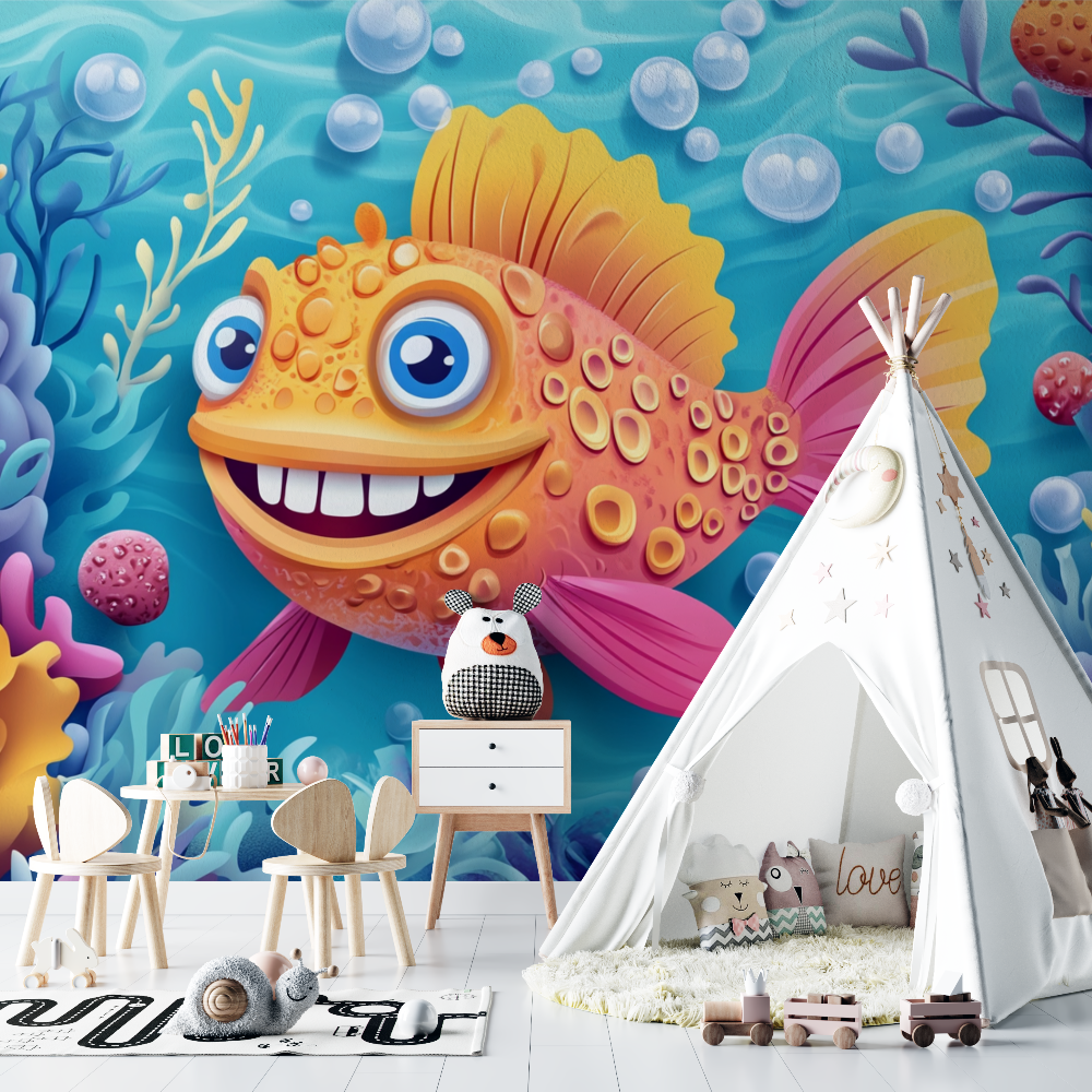 Big Fish Marine Wallpaper | Murals Wallpaper