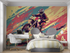 Motocross Graffiti Wallpaper | Murals Wallpaper