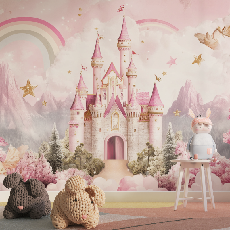 Tapetenpapier Princesse Meli Melo Tapisserie für Mädchen