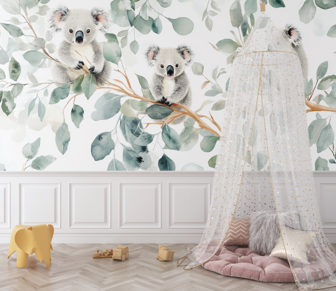 Koala Wallpaper and Morning Light | Murals Wallpaper
