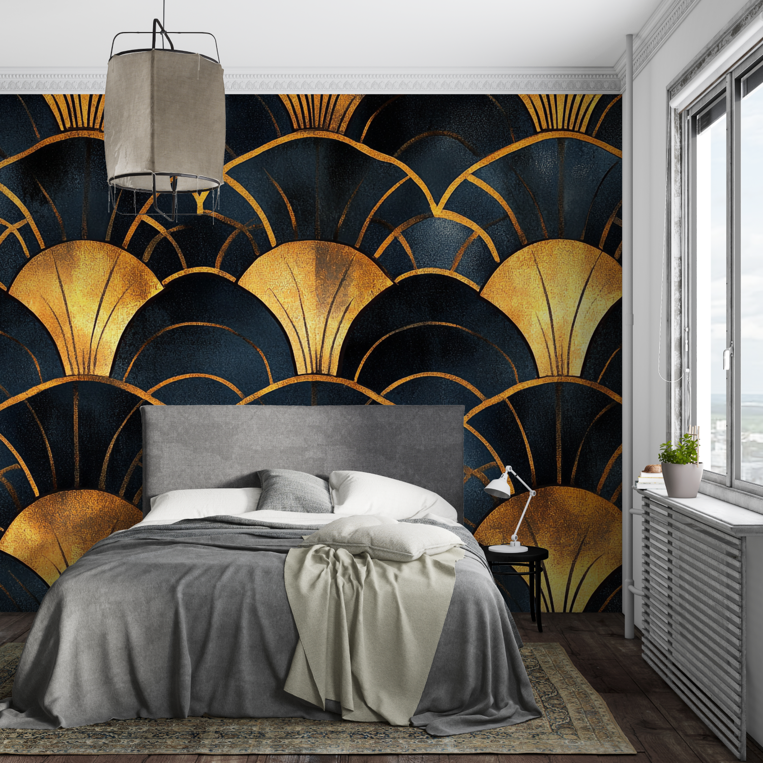 Art Deco Gold Palace Wallpaper | Murals Wallpaper