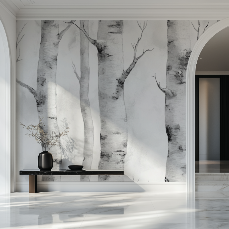 Birch Tree Wallpaper | Murals Wallpaper