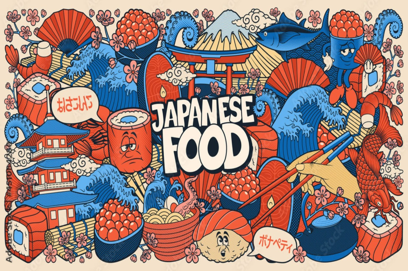 Sushi Wallpaper | Murals Wallpaper