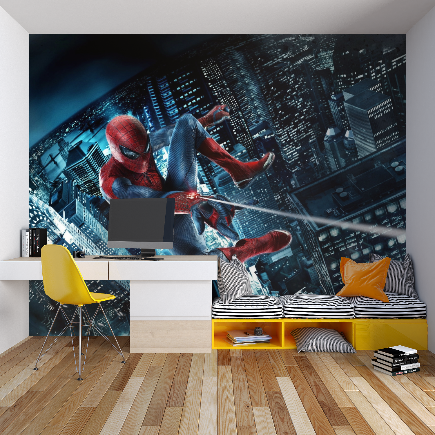 Tapeten Spiderman Kinderzimmer – Tapisserie Spiderman