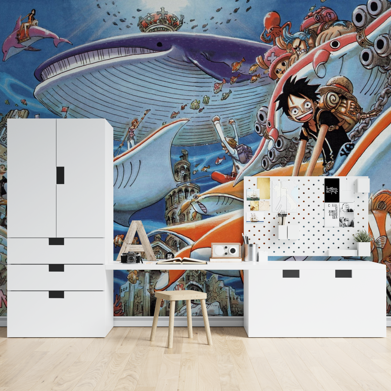 One Piece Fish-Man Island Wallpaper | Murals Wallpaper