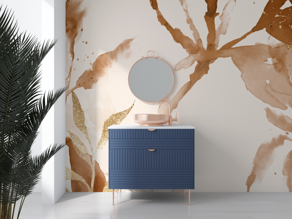 Trendy Bathroom Wallpaper 2024 | Murals Wallpaper