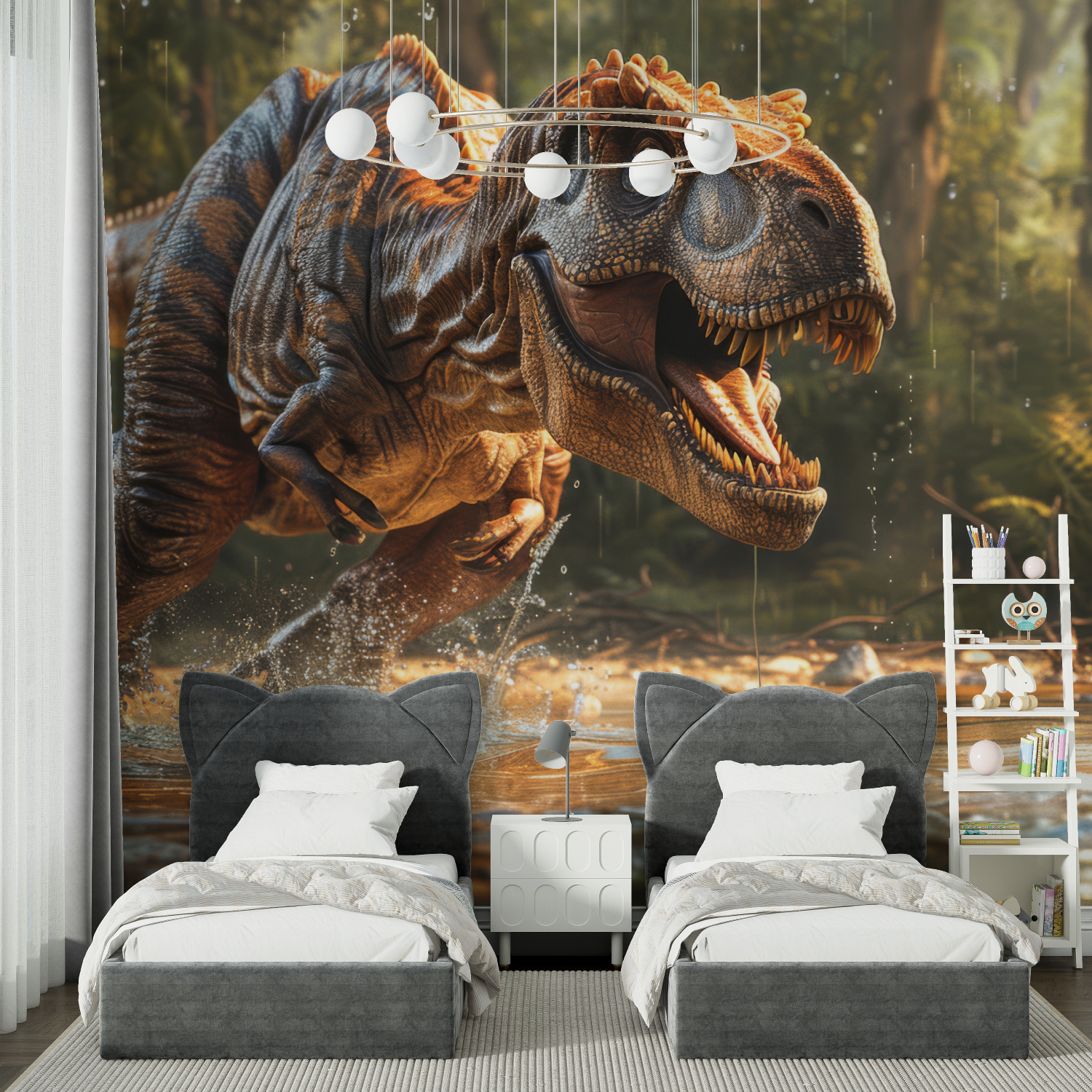 Wild Tyrannosaurus rex Wallpaper | Murals Wallpaper