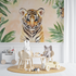 Tiger and Jungle Animals Wallpaper | Murals Wallpaper