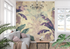 Vintage Tropical Purple Wallpaper | Murals Wallpaper