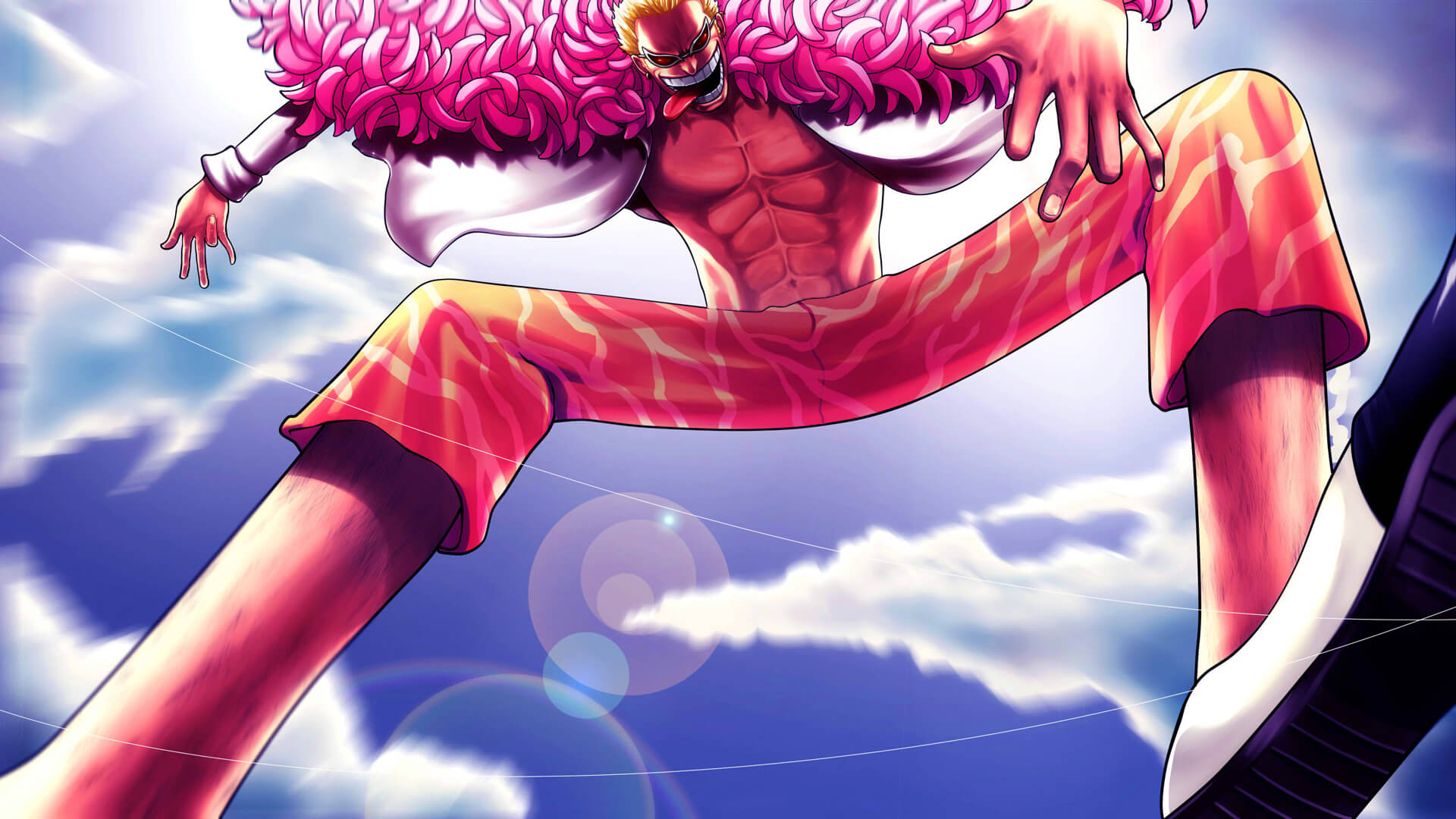 One Piece Doflamingo Design Wallpaper | Murals Wallpaper