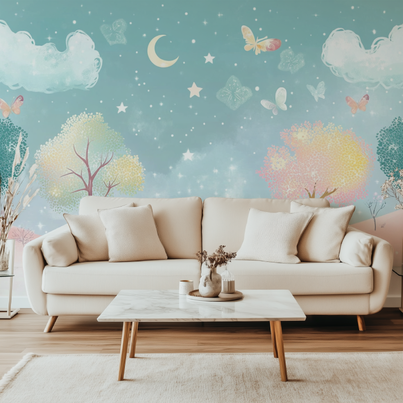 Magic Tree Baby Wallpaper | Murals Wallpaper