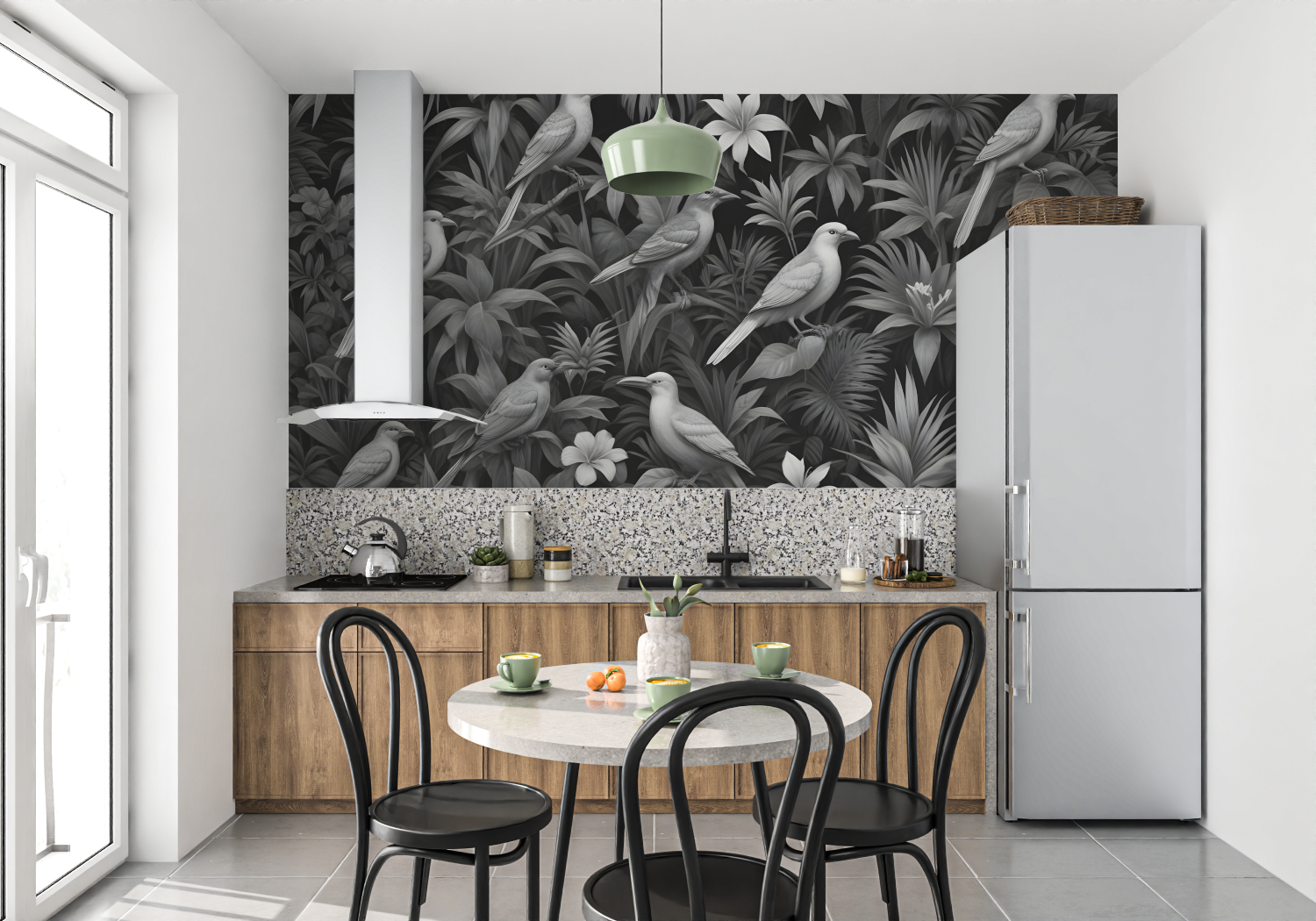Black Bird Wallpaper | Murals Wallpaper