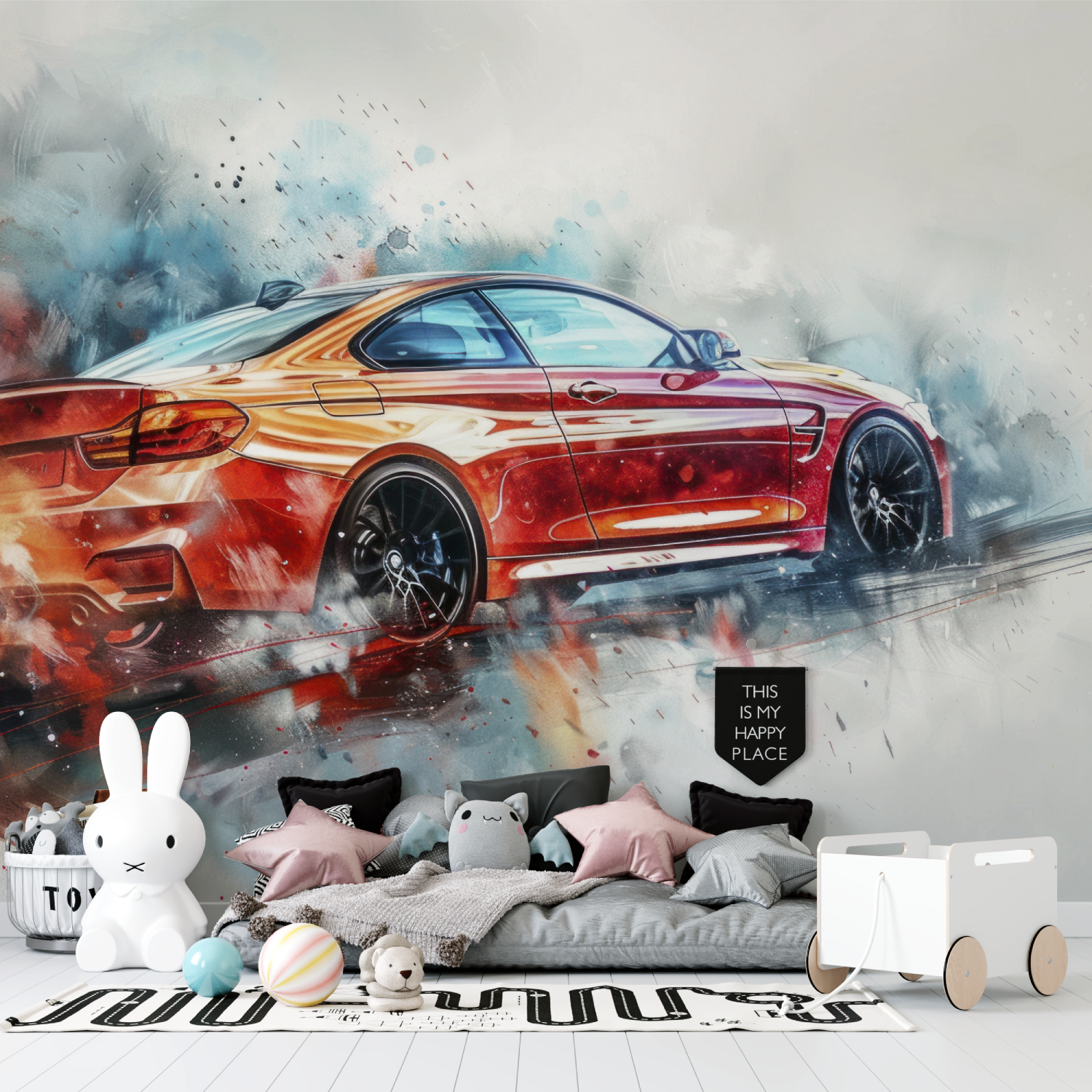 Tapeten BMW – Schlafzimmer