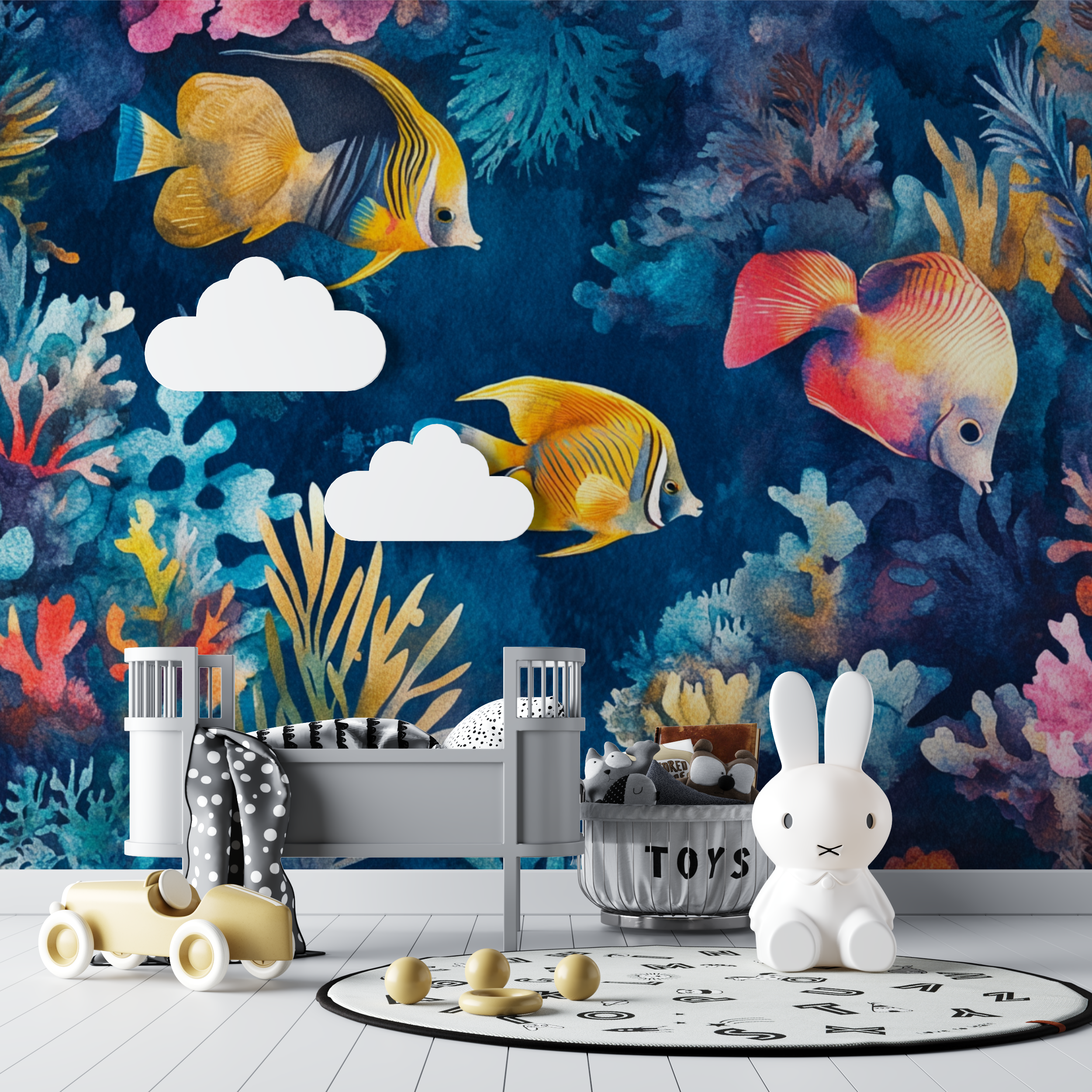 Marine Fish Coral Wallpaper | Murals Wallpaper