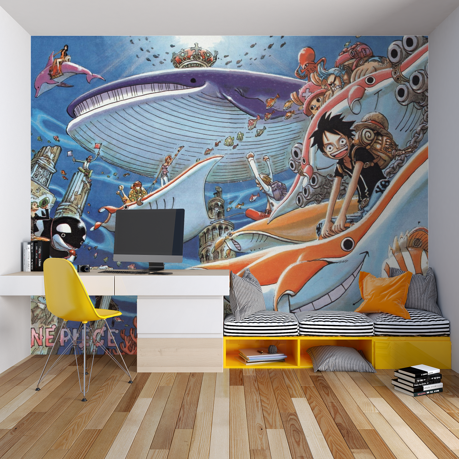 One Piece Fish-Man Island Wallpaper | Murals Wallpaper