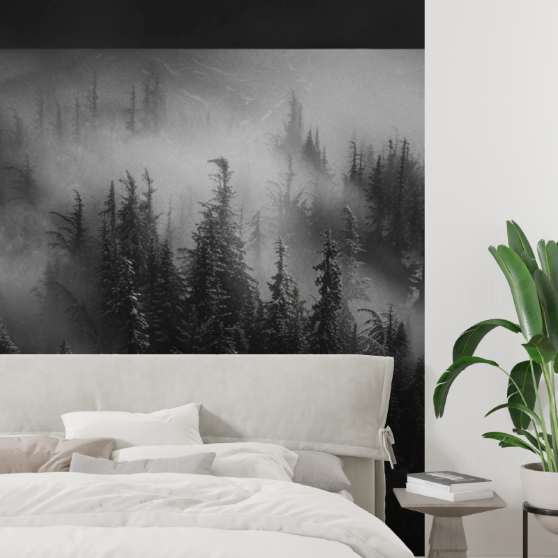 Mystic Mist Mountain Wallpaper | Murals Wallpaper