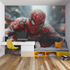Tapeten Spiderman Neige – beleuchtetes Schlafzimmer