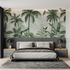 Green Gray Jungle Wallpaper | Murals Wallpaper