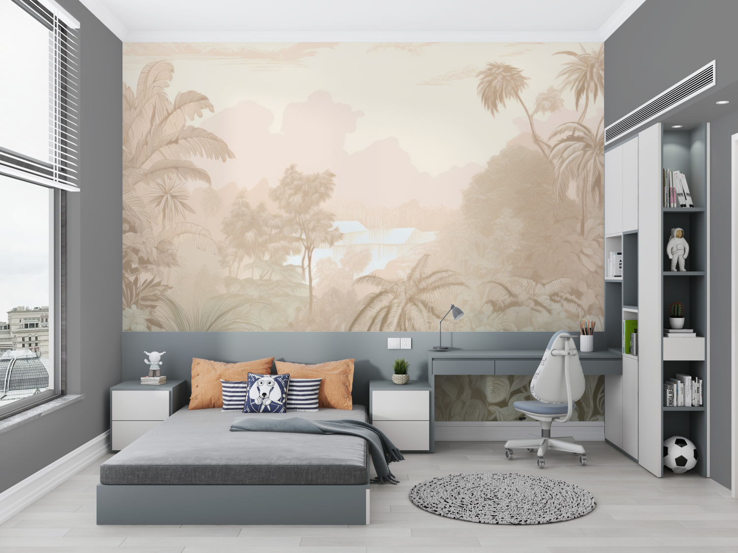 Custom Kids Wallpaper | Murals Wallpaper