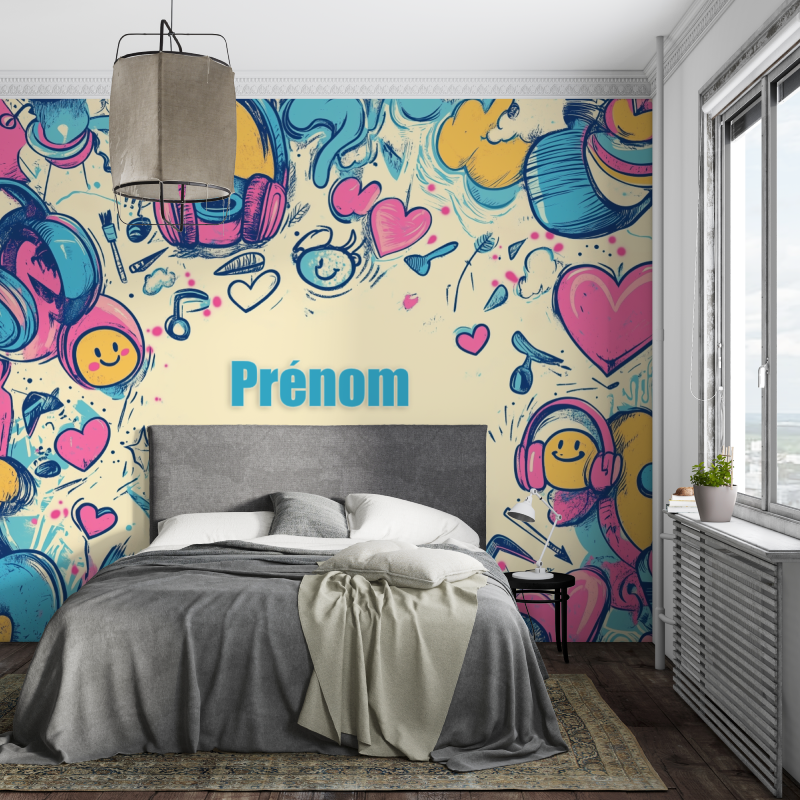Name Tag Wallpaper | Murals Wallpaper