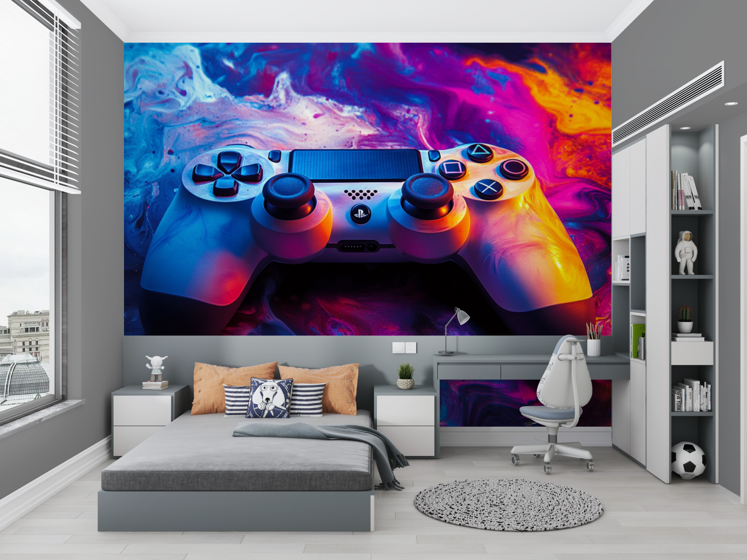 3D Hallway Wallpaper | Murals Wallpaper