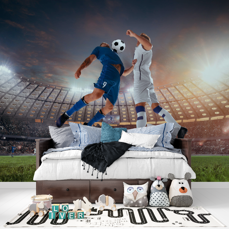 Soccer Players Wallpaper | Murals Wallpaper