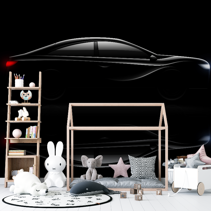 Black Car Wallpaper | Murals Wallpaper