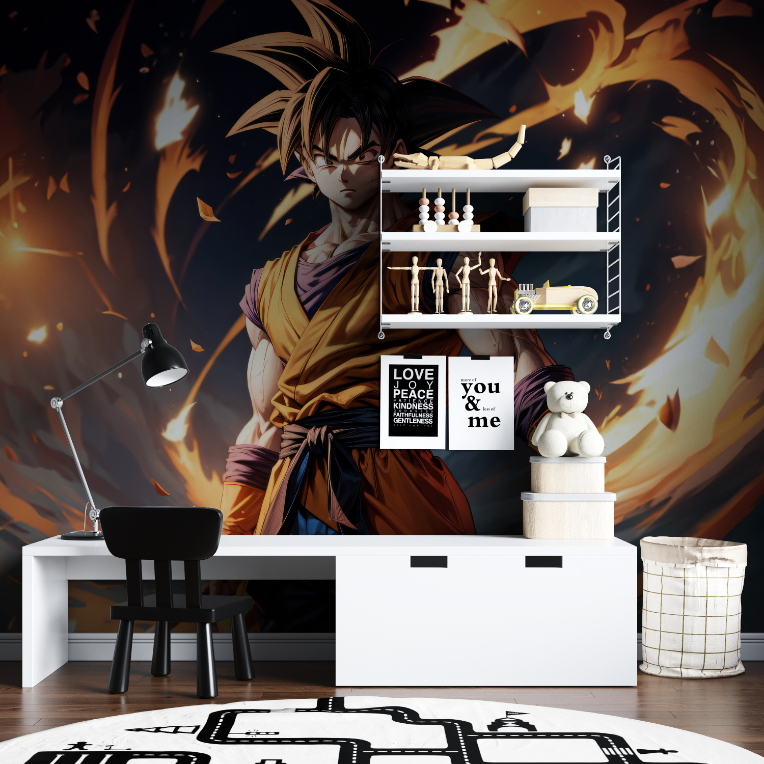 Dragon Ball Z Super Saiyan Wallpaper | Murals Wallpaper