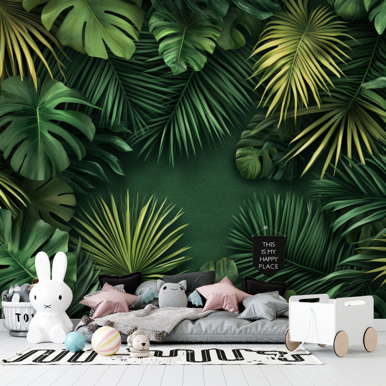 Tropical Plants Wallpaper for Kids | Murals Wallpaper