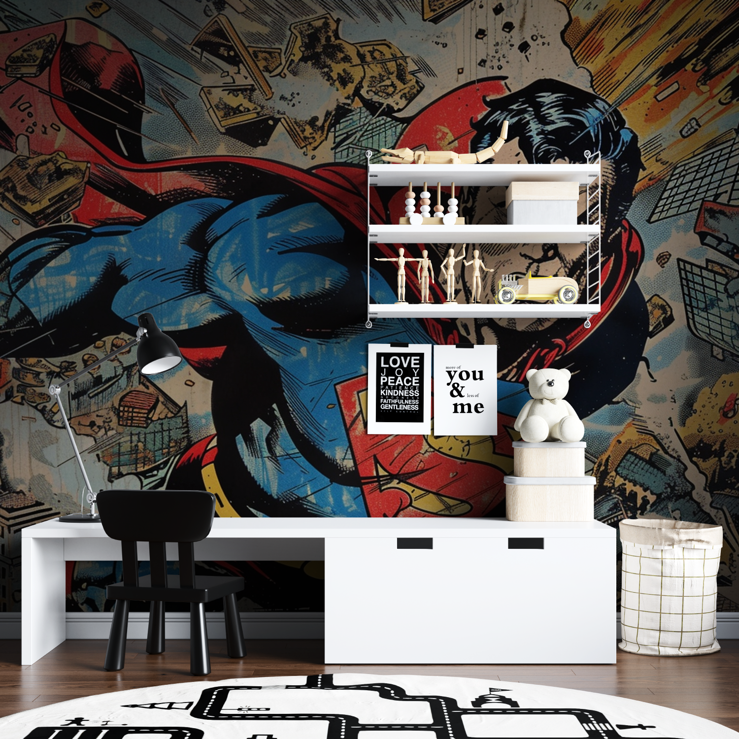 Superman Comic Book Wallpaper | Murals Wallpaper
