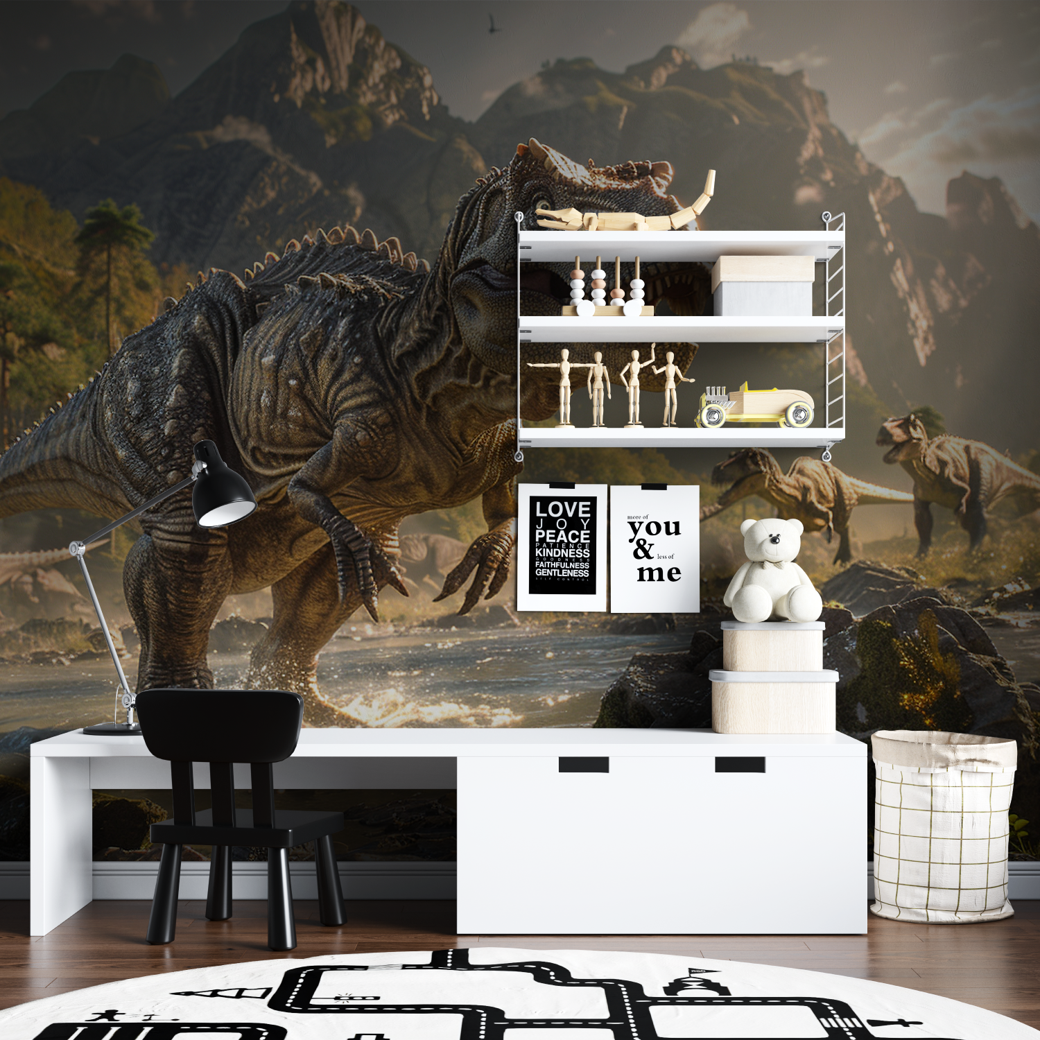Allosaurus Dinosaur Wallpaper | Murals Wallpaper