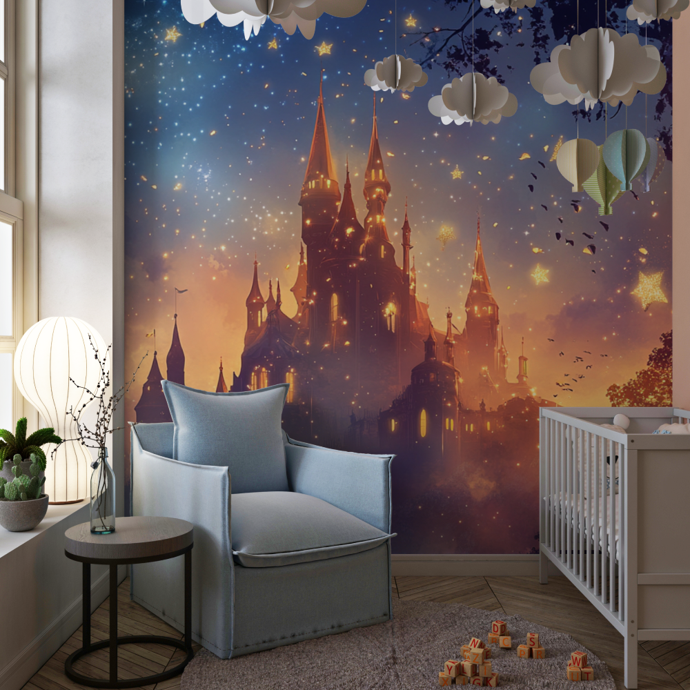 Princess Dream Castle Wallpaper | Murals Wallpaper