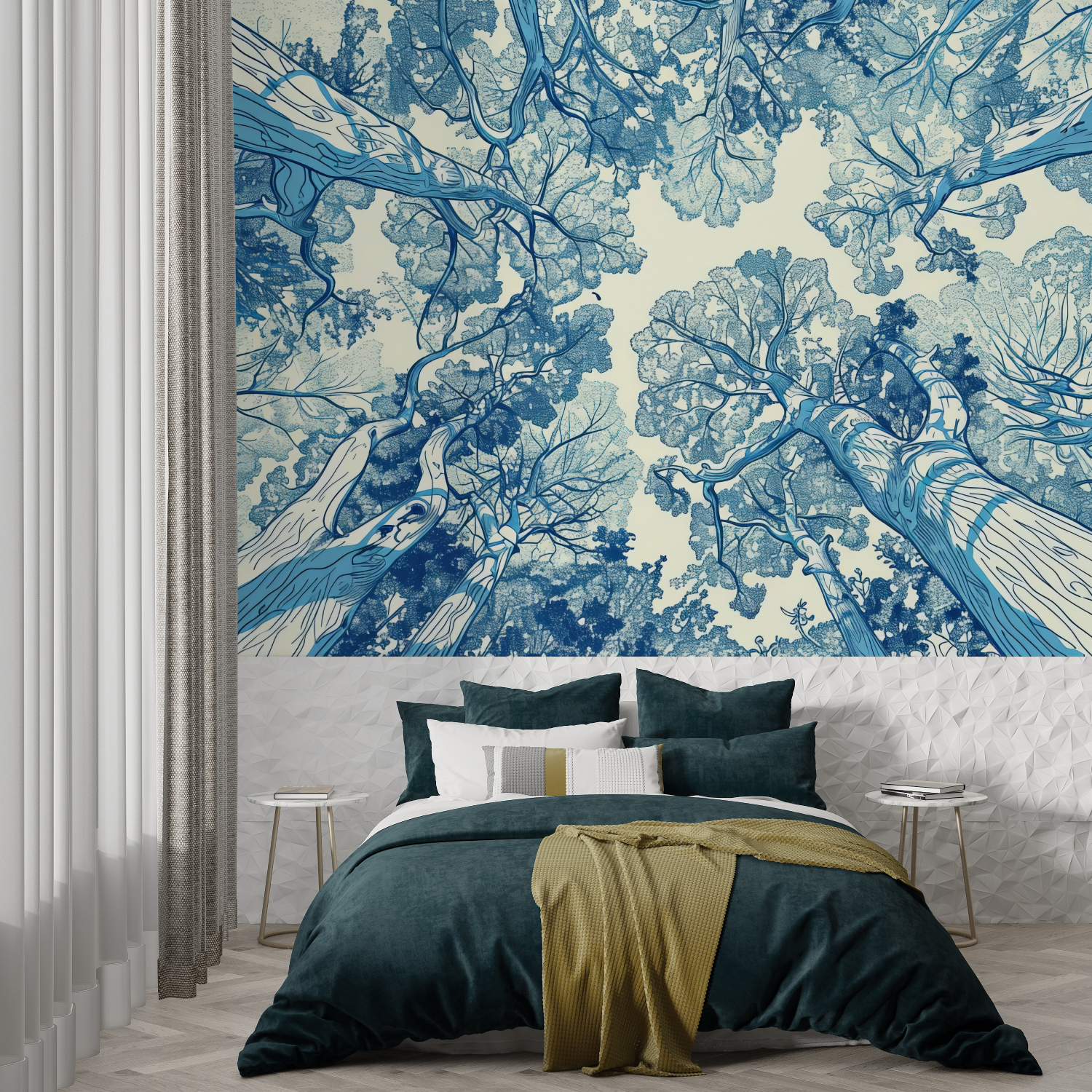 Reinterpreted Toile de Jouy Wallpaper | Murals Wallpaper