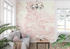 Toile de Jouy Pink Wallpaper | Murals Wallpaper